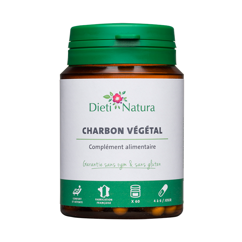 CHARBON - Végétal Activé - 150 gélules