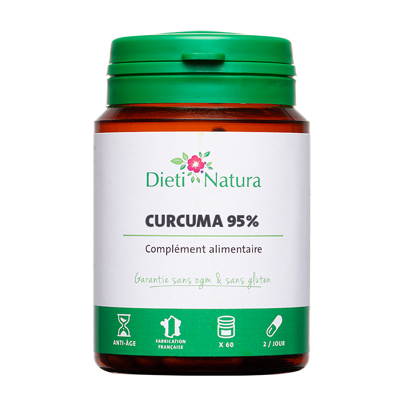 Curcuma + Santé articulaire & Digestion NUTRIFIX - 60 gélules