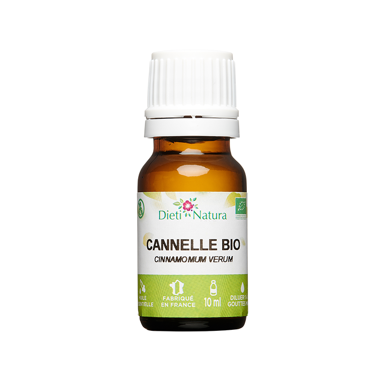 Huile essentielle bio de Cannelle de Ceylan (Cinnamomum zeylanicum)