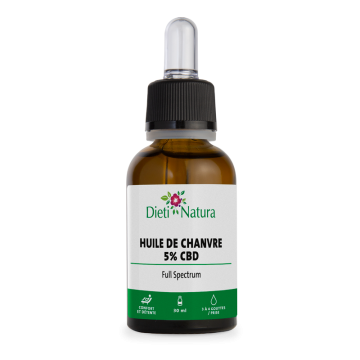 Huile de chanvre CBD 5%