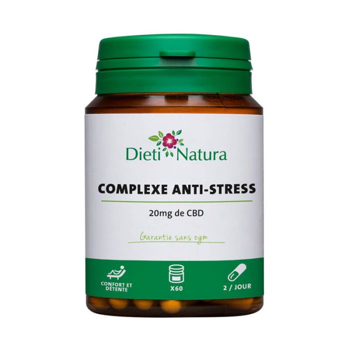Complexe anti-stress – 20mg de CBD
