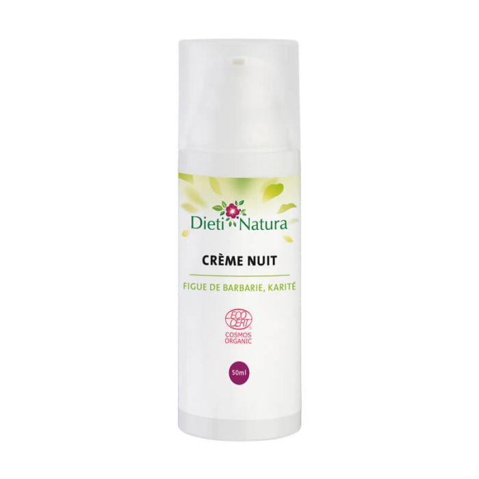 Crème de nuit certifiée Bio