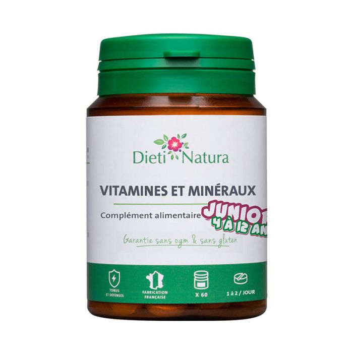 Vitamines et minéraux junior